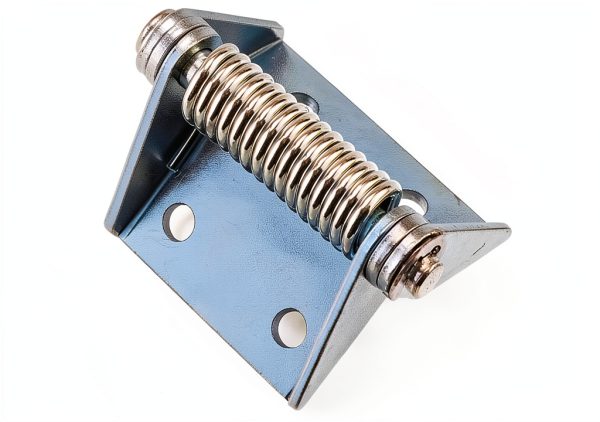 Heavy Duty Spring Loaded Self Closing Resettable Iron Hinges for Electrical Control Cabinet Doors in Industrial Applications 1Pcs-1