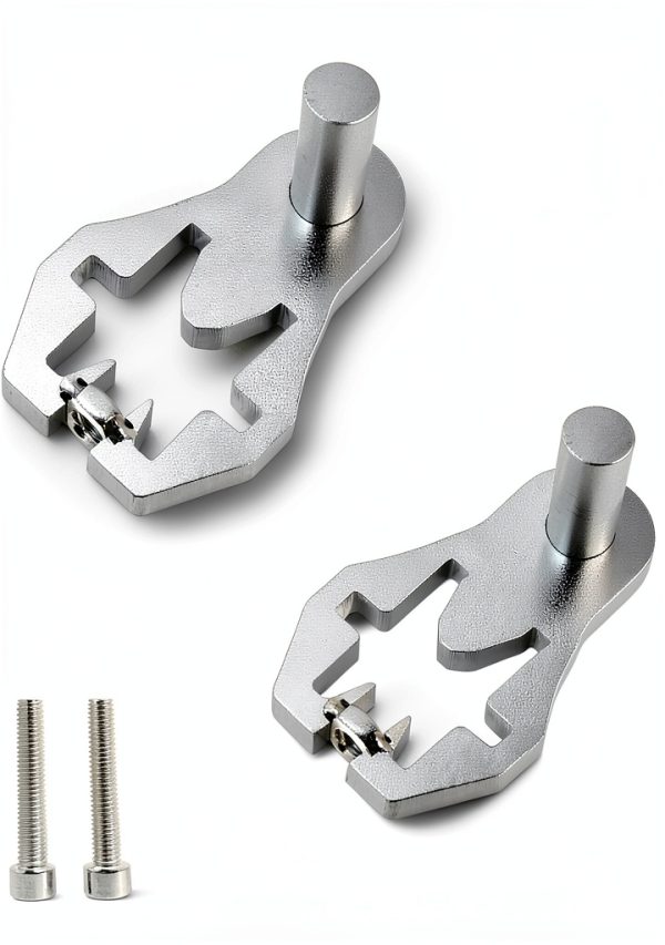 T-Post Gate Hinge Pins HIINZI Heavy‑Duty Steel for 5/8 & 3/4 Gates-5