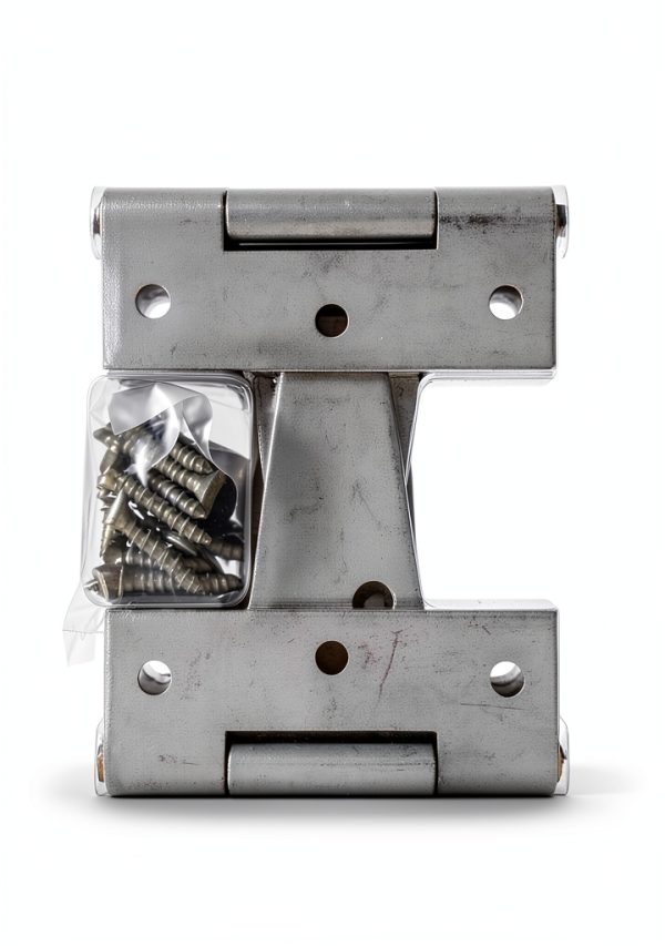 Heavy Duty T-Hinges by Hillman 4" Galvanized 2-Pack-0