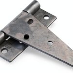 Heavy Duty T Hinges 6 Inch Galvanized 2-Pack by The Hillman Group-0