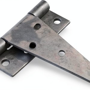 Heavy Duty T Hinges 6 Inch Galvanized 2-Pack by The Hillman Group-0