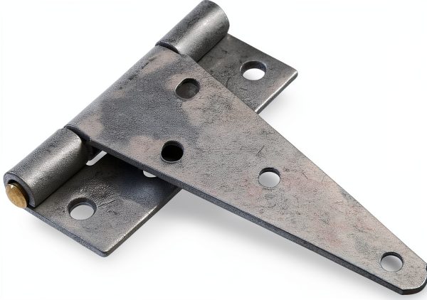 Heavy Duty T Hinges 6 Inch Galvanized 2-Pack by The Hillman Group-0