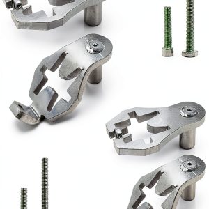 T-Post Gate Hinge Pins HIINZI Heavy‑Duty Steel for 5/8 & 3/4 Gates-0