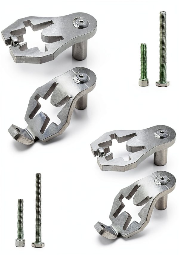 T-Post Gate Hinge Pins HIINZI Heavy‑Duty Steel for 5/8 & 3/4 Gates-0