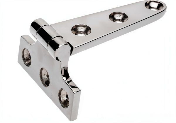316 Stainless Steel T Hinge, Resistance, Mirror Polished, 3 Sizes, for Cabinet Doors, Garden Gates, Boats, Yachts-1