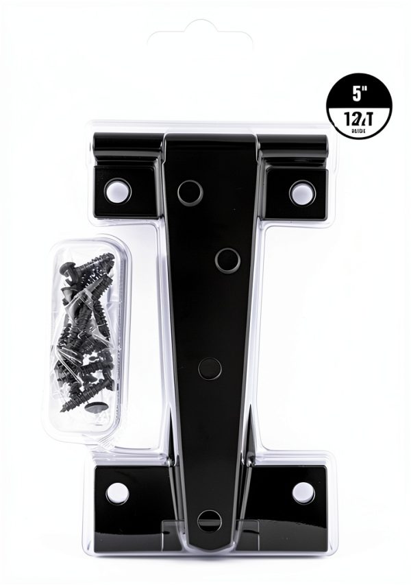 Hardware Essentials 851683 Light T-Hinges Zinc 5" -2 Pack-1