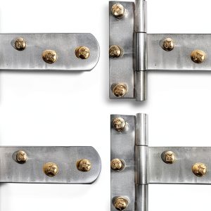 Mytee Products Stainless Steel T Hinges for Trailer Tool Box - Heavy-0