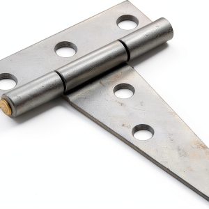 Hardware Essentials 851693 Light T-Hinges Galvanized 3" -2 Pack-0