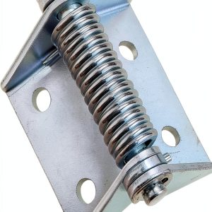 Heavy Duty Spring Loaded Self Closing Resettable Iron Hinges for Electrical Control Cabinet Doors in Industrial Applications 1Pcs-0
