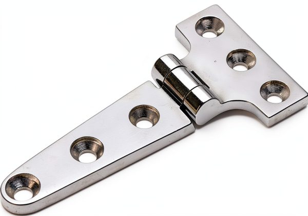 316 Stainless Steel T Hinge, Resistance, Mirror Polished, 3 Sizes, for Cabinet Doors, Garden Gates, Boats, Yachts-2
