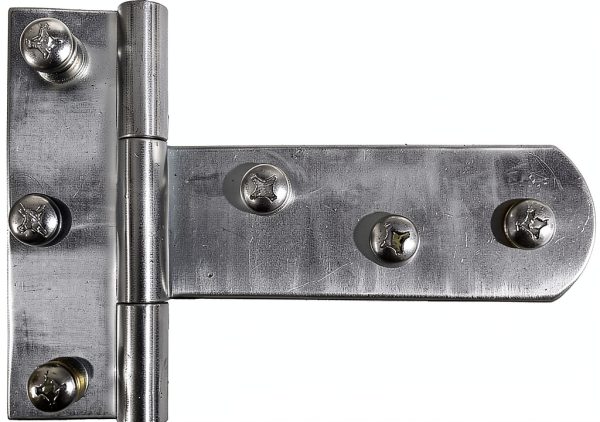 Mytee Products Stainless Steel T Hinges for Trailer Tool Box - Heavy-2