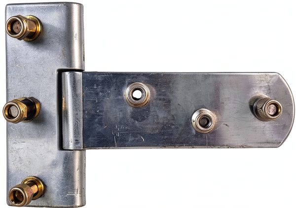 Mytee Products Stainless Steel T Hinges for Trailer Tool Box - Heavy-3